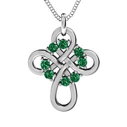 Contemporary Celtic Cross Pendant