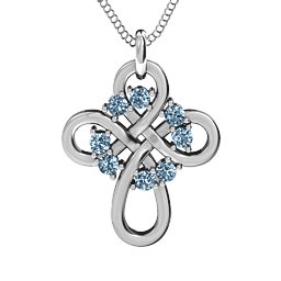 Contemporary Celtic Cross Pendant