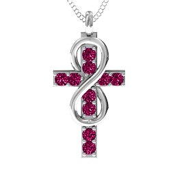 Infinity Cross Pendant