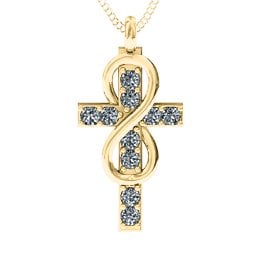 Infinity Cross Pendant
