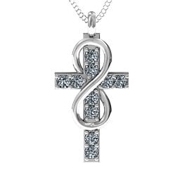 Infinity Cross Pendant