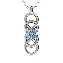 Sisters Interlocked Infinity Pendant