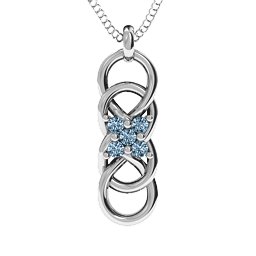 Sisters Interlocked Infinity Pendant