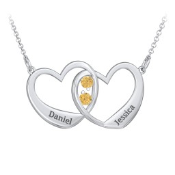 Merging Hearts Pendant