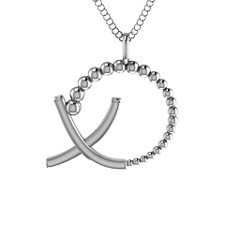 XO All Around Detailed Pendant