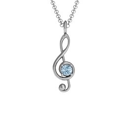 Treble Clef Pendant