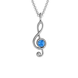 Treble Clef Pendant