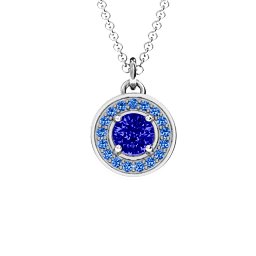 Halo and Accents Pendant