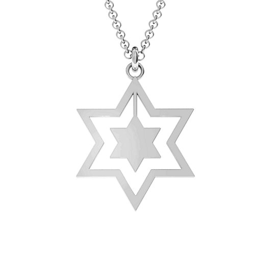 Star of David Cut Out Pendant