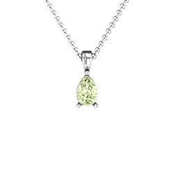 Elegant Pear Stone Pendant