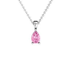 Elegant Pear Stone Pendant