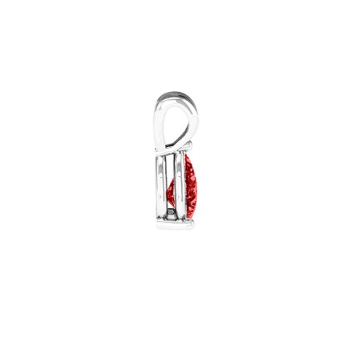 Elegant Pear Stone Pendant