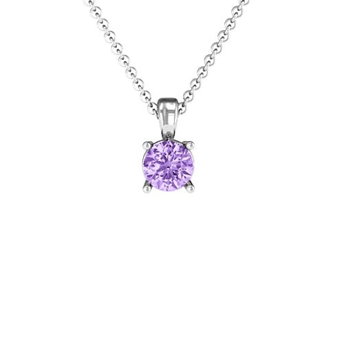 Elegant Round Stone Pendant
