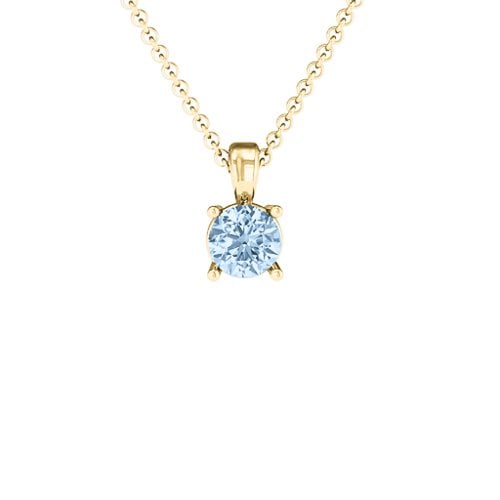 Elegant Round Stone Pendant