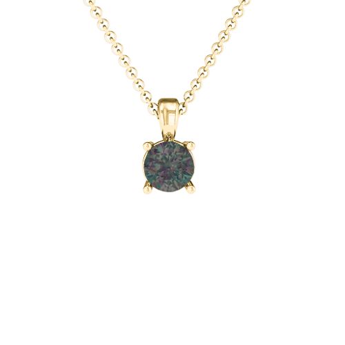 Elegant Round Stone Pendant