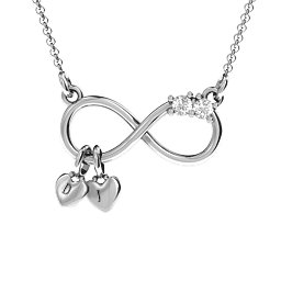 Twice the Love Infinity Pendant