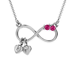 Twice the Love Infinity Pendant