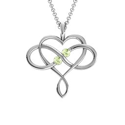 Soul Mates Infinity Birthstone Pendant