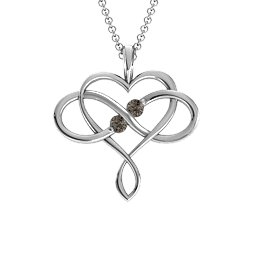 Soul Mates Infinity Birthstone Pendant