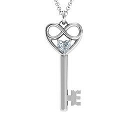 Infinitely in Love Key Pendant