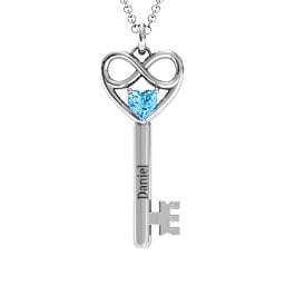 Infinitely in Love Key Pendant