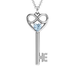Infinitely in Love Key Pendant