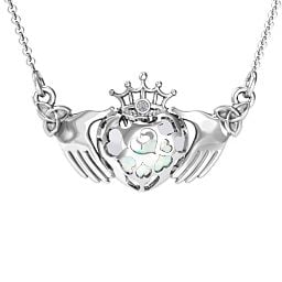 Caged Hearts Claddagh Pendant