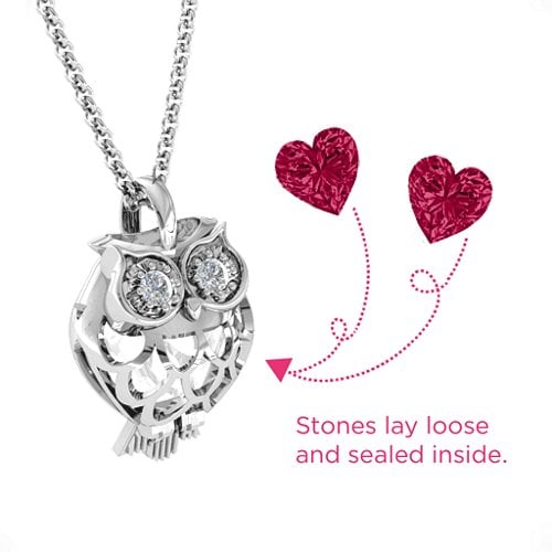 Wise Owl Caged Pendant
