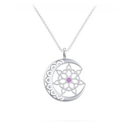 Sun and Moon Mandala Pendant