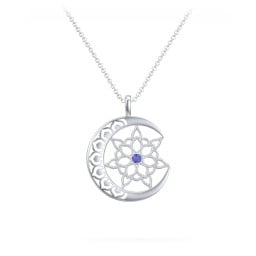 Sun and Moon Mandala Pendant