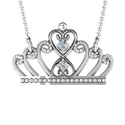Charming Crown Necklace