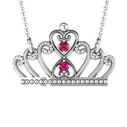 Charming Crown Necklace