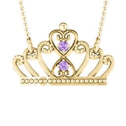 Charming Crown Necklace