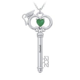 2021 Graduation Key Pendant