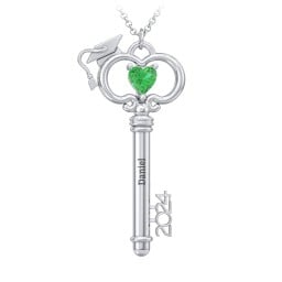 2024 Graduation Key Pendant