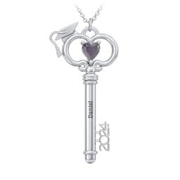 2024 Graduation Key Pendant