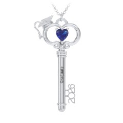 2026 Graduation Key Pendant