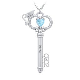 2020 Graduation Key Pendant