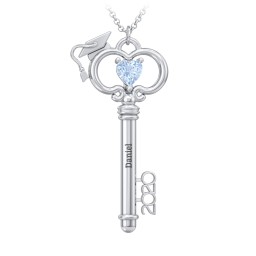 2020 Graduation Key Pendant