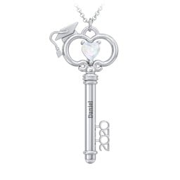 2020 Graduation Key Pendant
