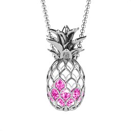 Pineapple Cage Necklace