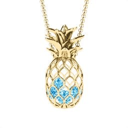 Pineapple Cage Necklace