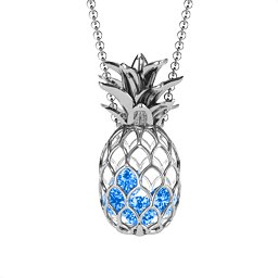 Pineapple Cage Necklace