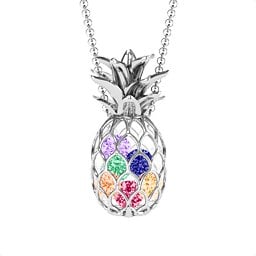 Pineapple Cage Necklace