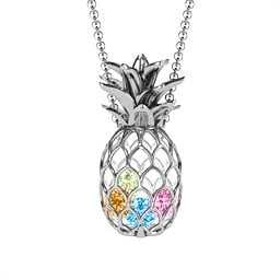 Pineapple Cage Necklace