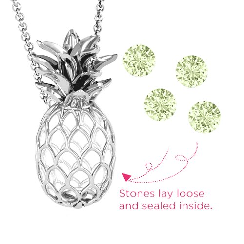 Pineapple Cage Necklace