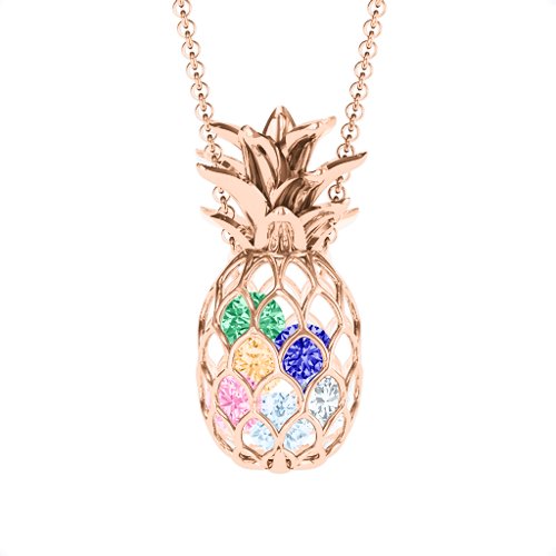 Pineapple Cage Necklace