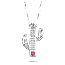Cutesy Cactus Necklace
