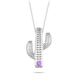 Cutesy Cactus Necklace