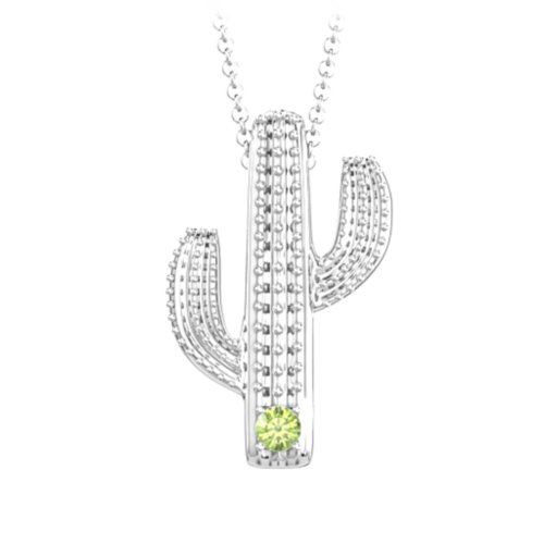 Cutesy Cactus Necklace